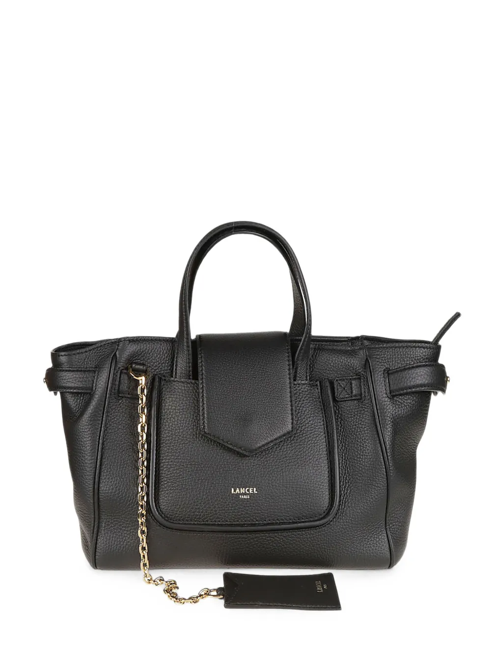 Lancel P Thea grained tote bag