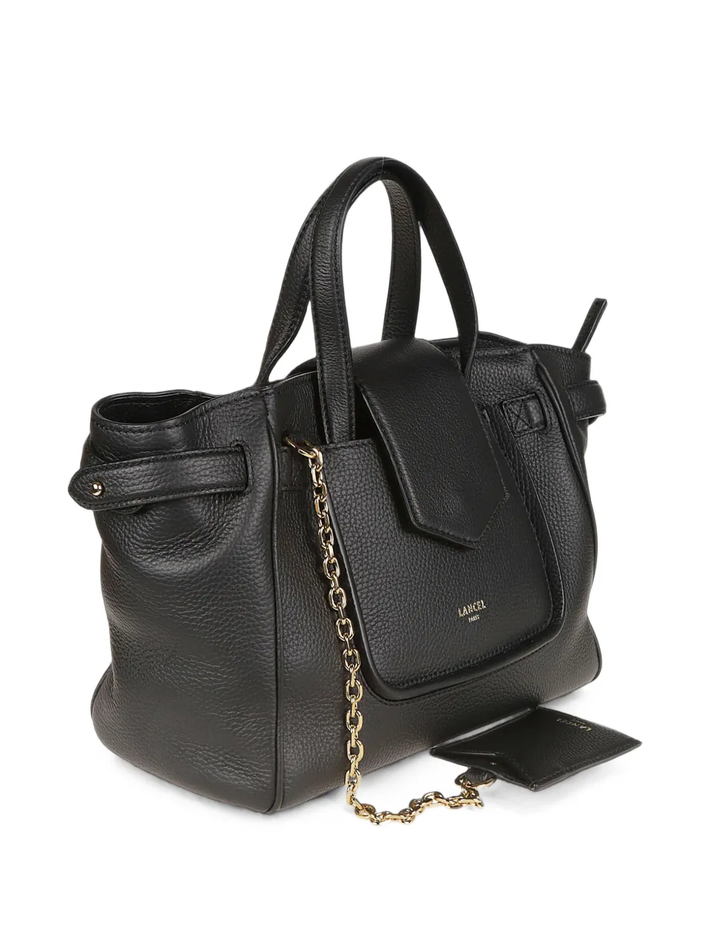 Lancel P Thea shopper met textuur Zwart