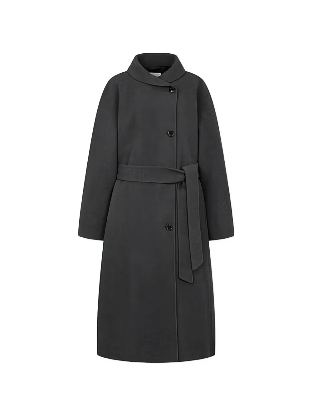 TOMBOY belted button-up coat - Grigio