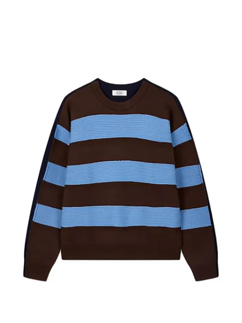 TOMBOY striped ribbed-knit sweater