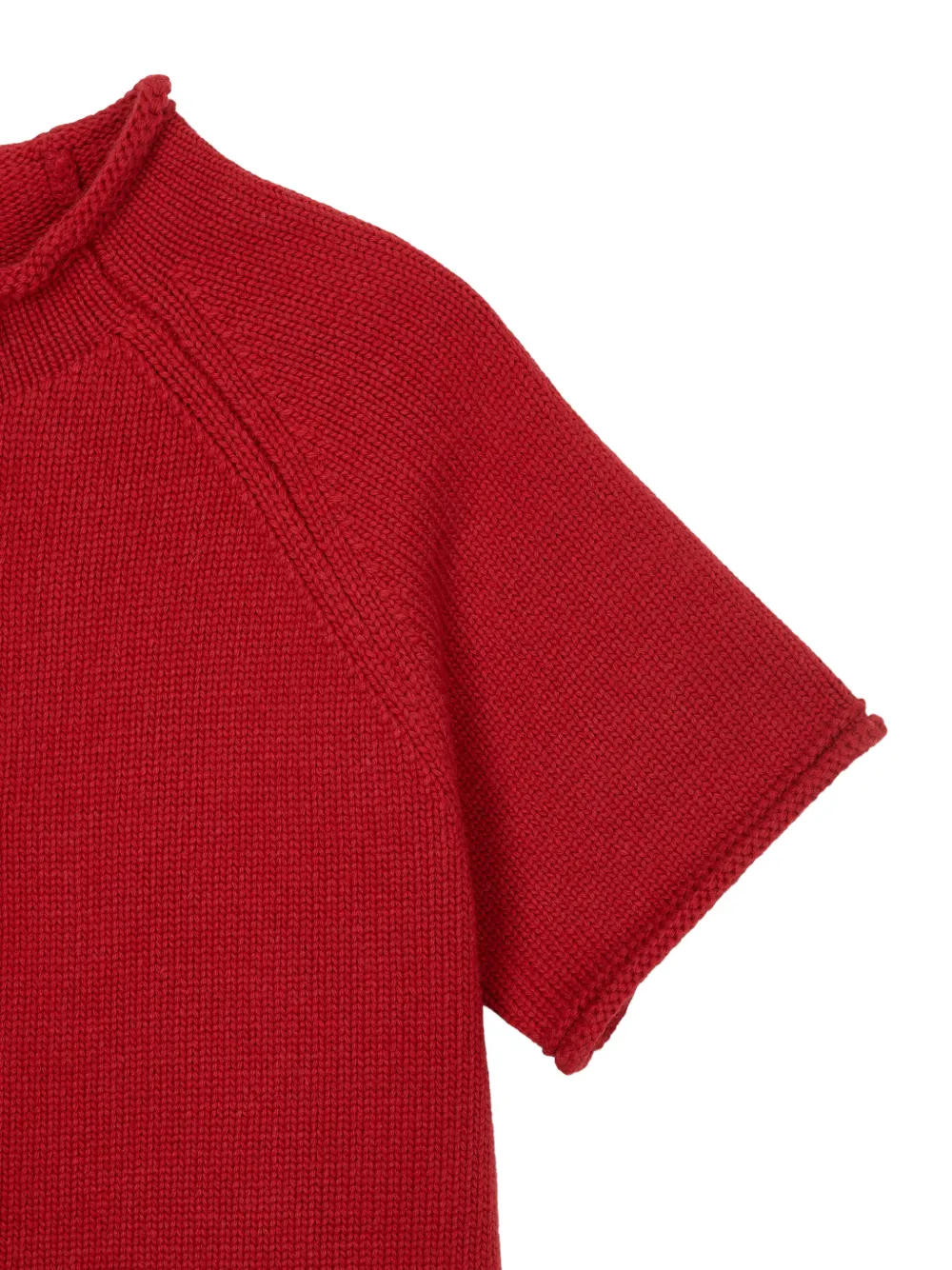 TOMBOY short-sleeved cardigan Rood