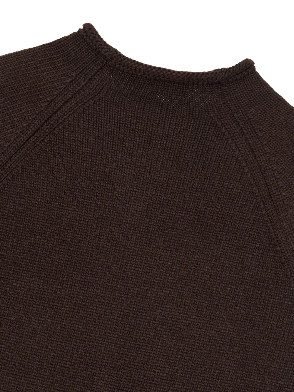 TOMBOY short-sleeved cardigan Bruin