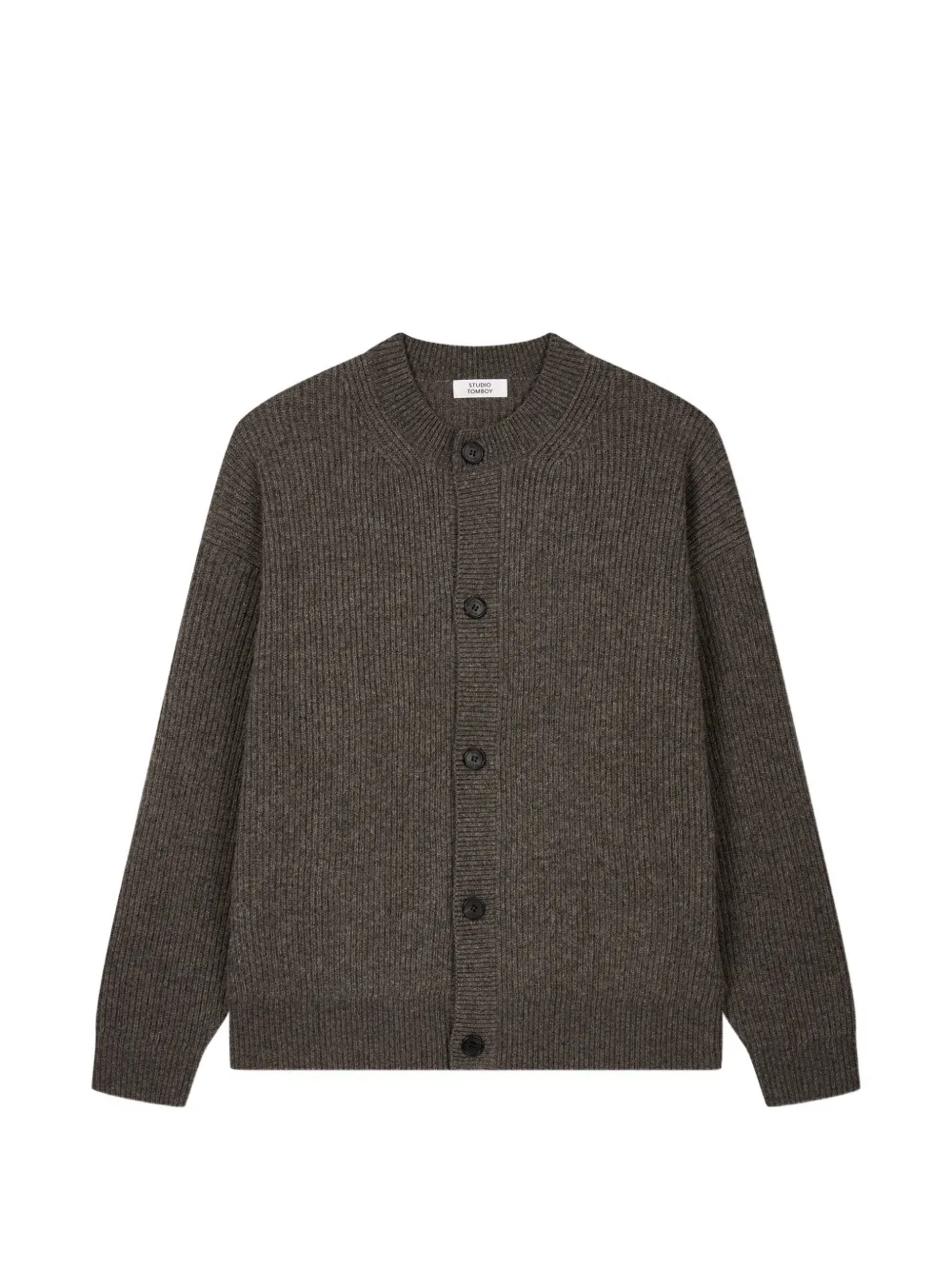 TOMBOY ribbed-knit cardigan