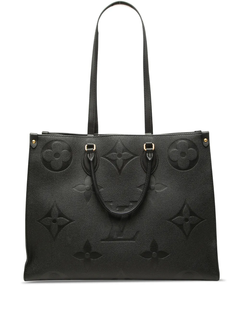 Louis Vuitton Pre-Owned 2020 Monogram Empreinte Onthego GM satchel - Nero