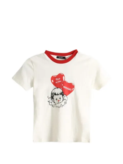 Willy Chavarria Payasadas graphic-print ringer T-shirt