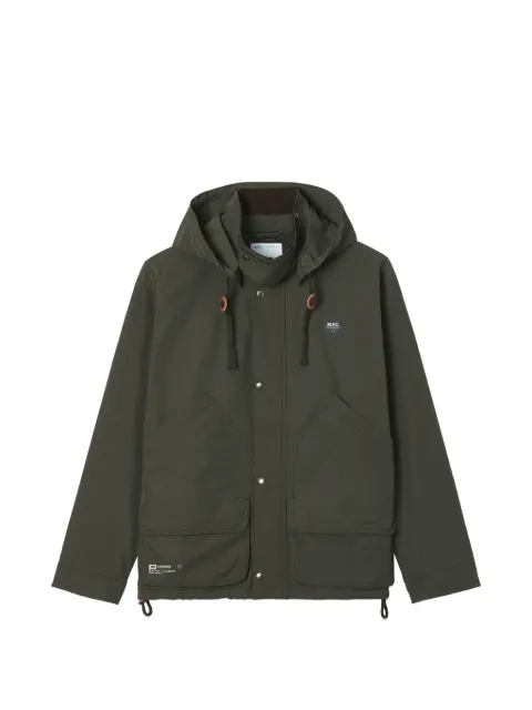 CHOCOOLATE logo-patch hooded jacket