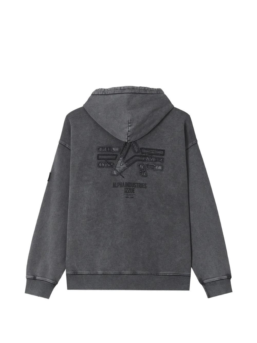 izzue Hoodie met rits Grijs