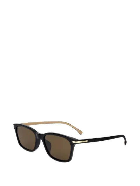 BOSS rectangle-frame sunglasses