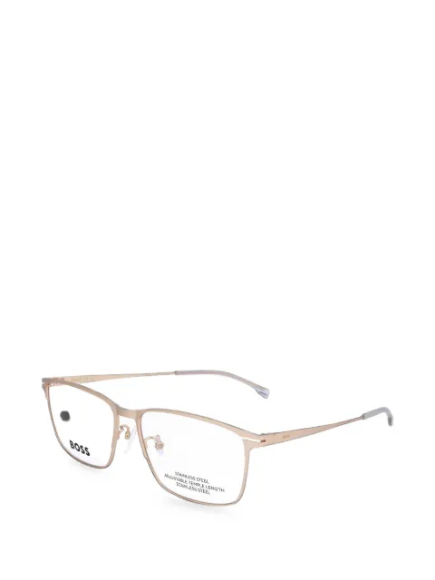 BOSS rectangle-frame glasses
