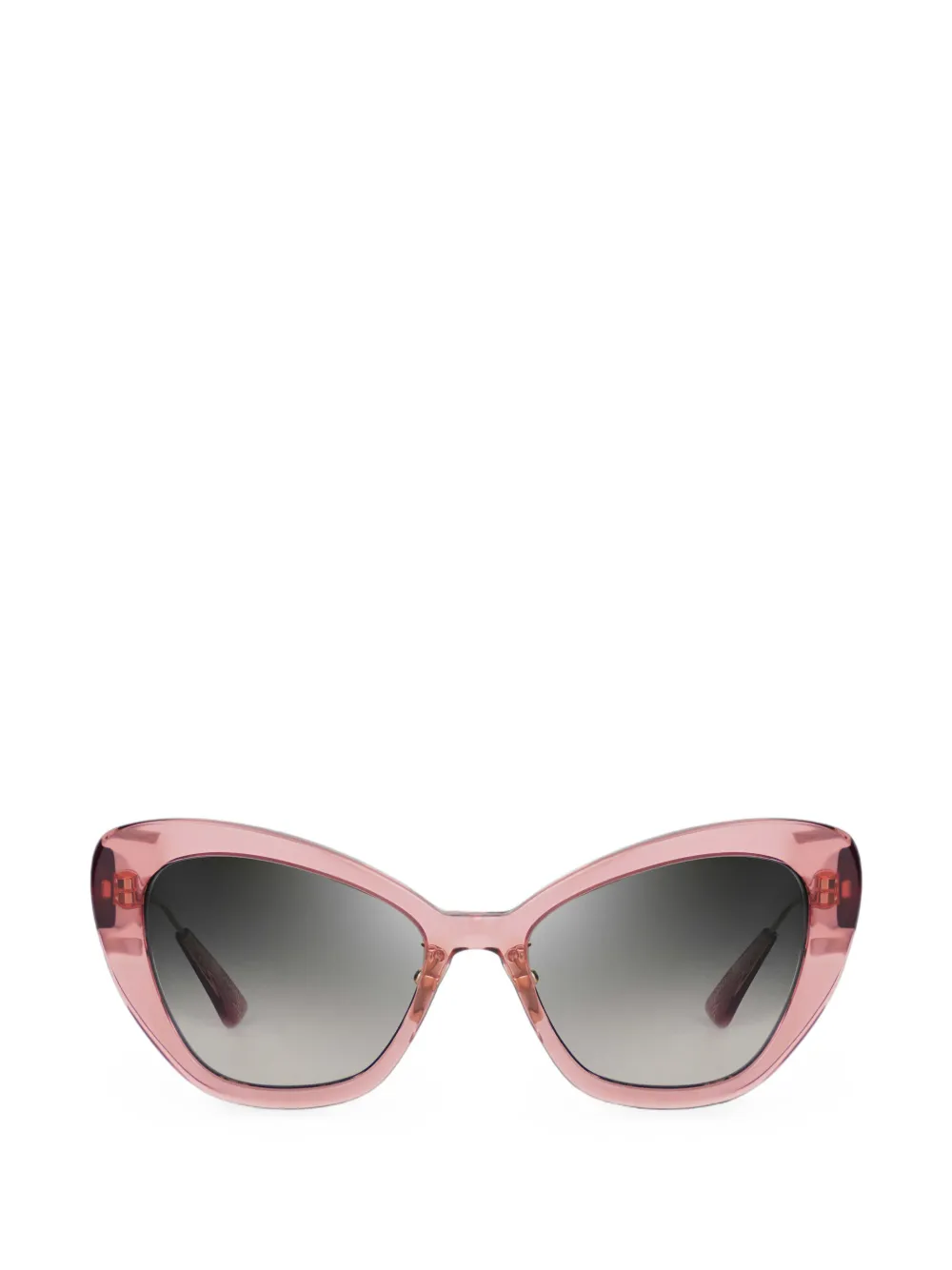 Bugatti Logo-plaque Cat-eye Glasses In Pink