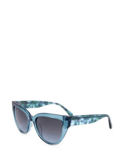 FOSSIL tortoiseshell-effect cat-eye sunglasses