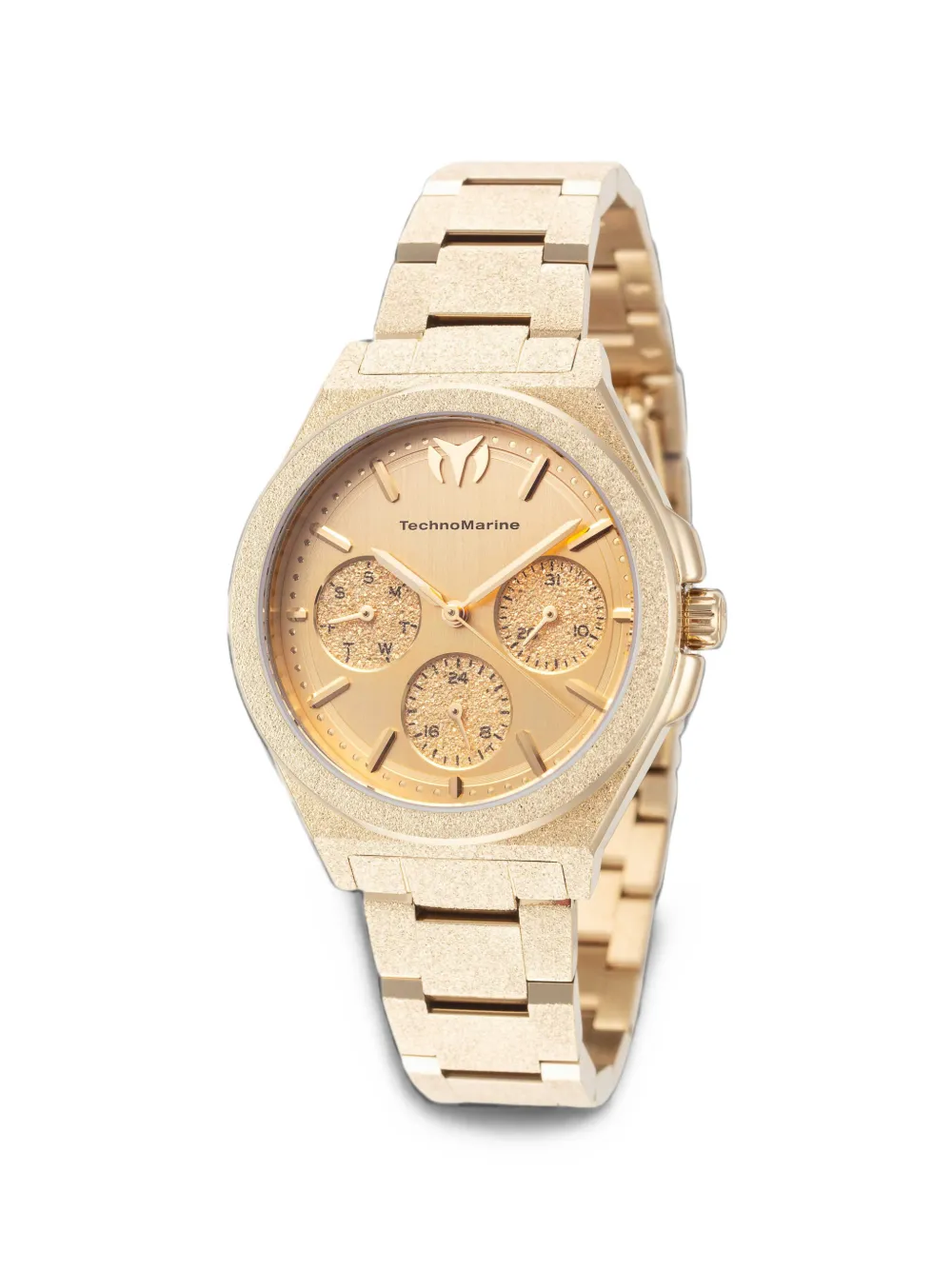 Technomarine Ocean Empress 34mm Frosted-finish Watch In 골드 톤