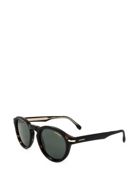 Carrera tortoiseshell-effect round-frame sunglasses