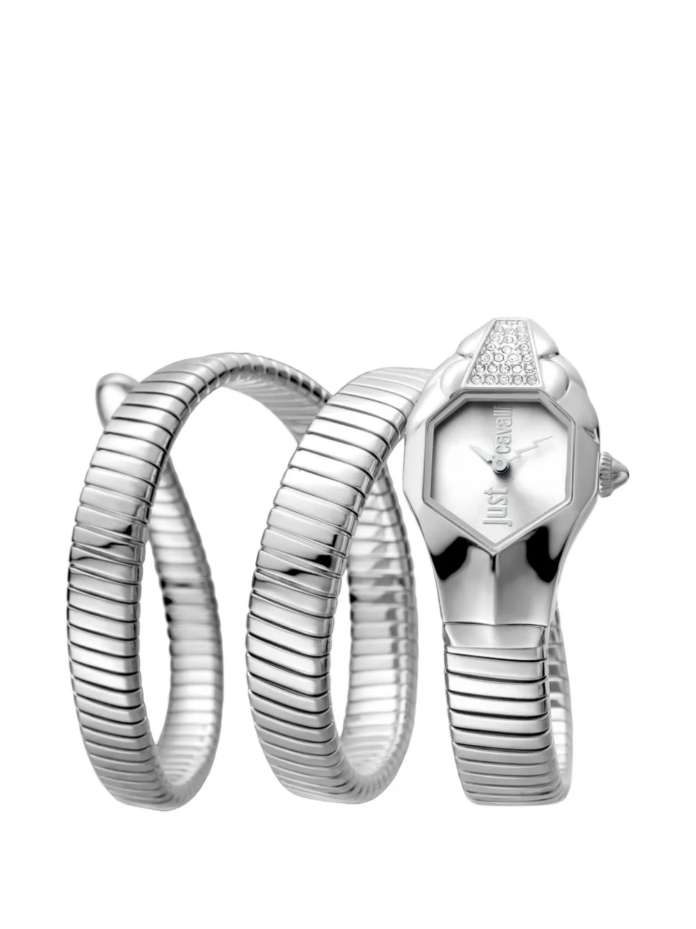 Just Cavalli Snake 22mm watch - Argento