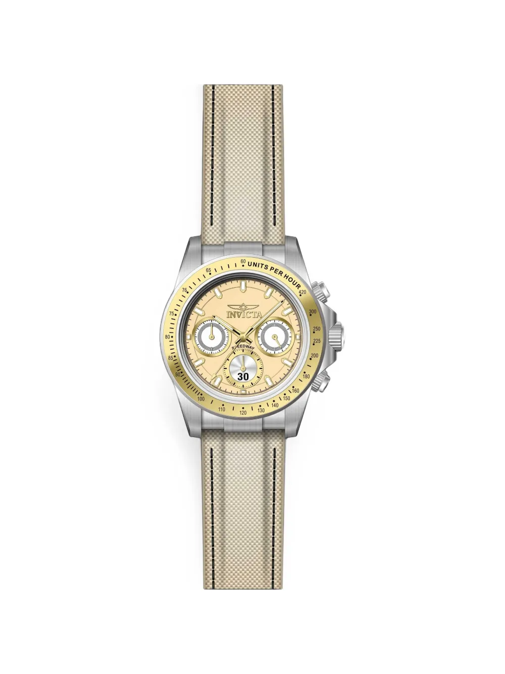 Invicta Speedway 39.5mm watch - Toni neutri