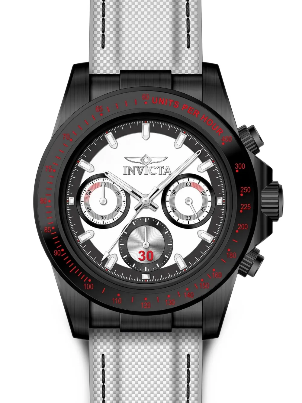 Invicta Speedway 39.5mm watch - Bianco