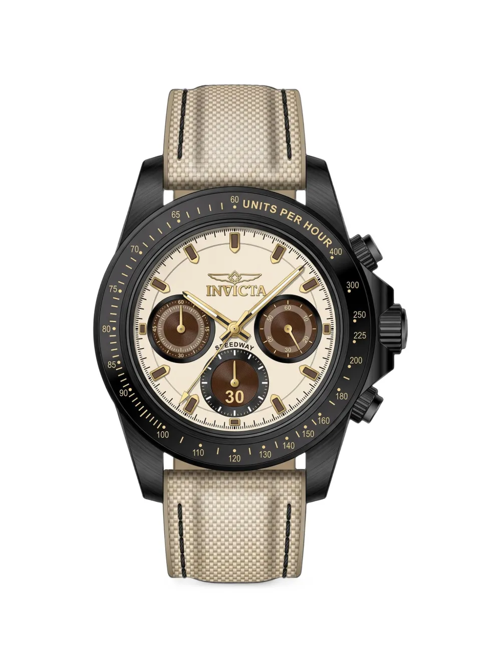Invicta Speedway 39.5mm watch - Toni neutri