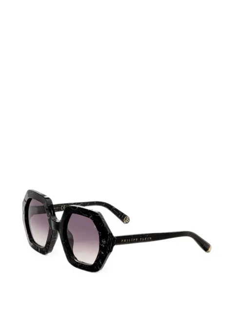 Philipp Plein marbled-print sunglasses
