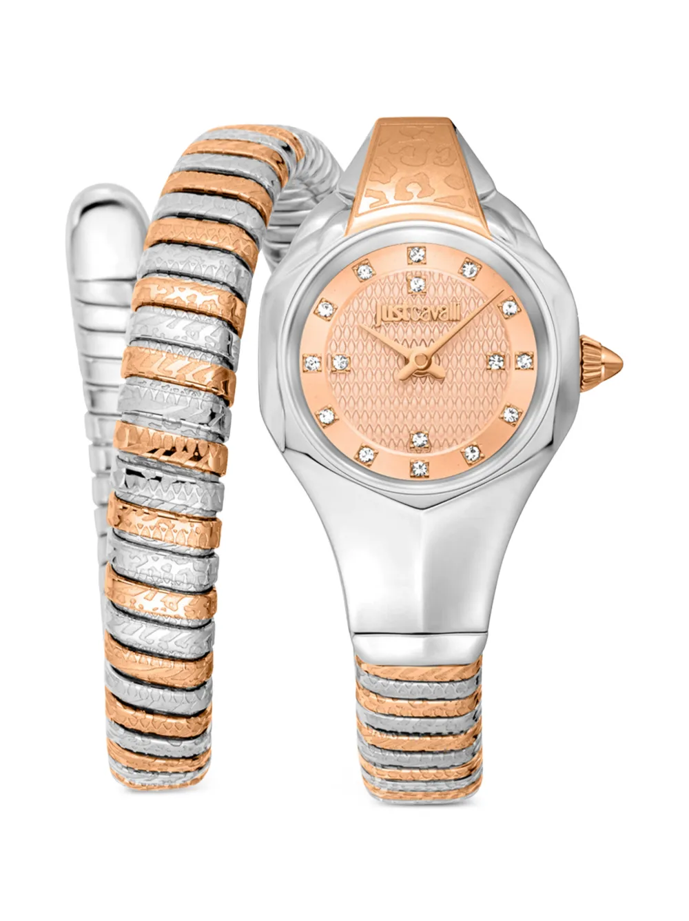 Just Cavalli montre Snake Amalfi 22 mm - Rose Just Cavalli montre Snake Amalfi 22 mm - Rose