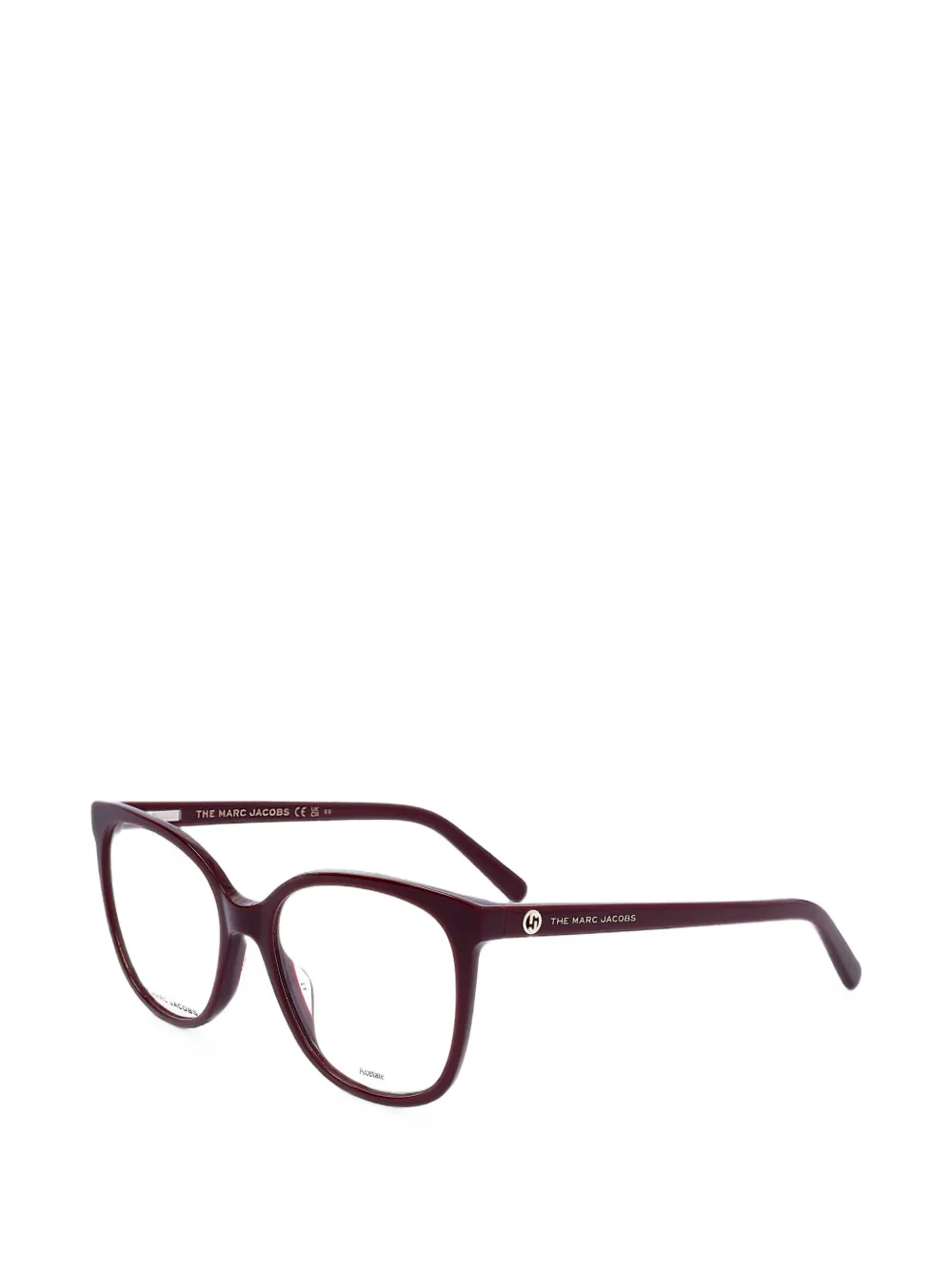 Marc Jacobs Eyewear logo-plaque square-frame glasses · One Size