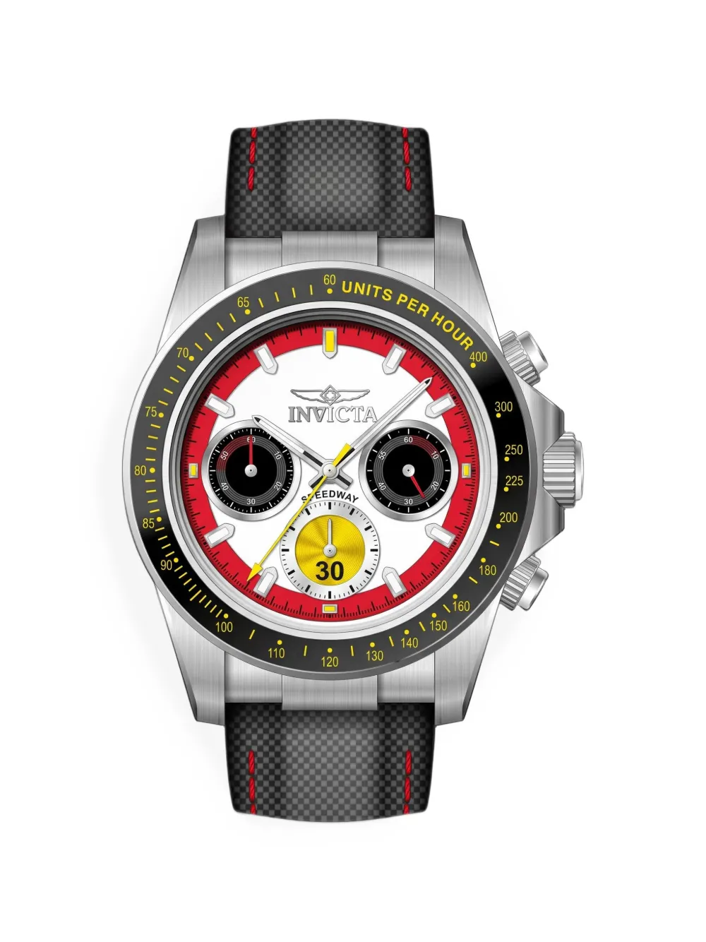 Invicta Speedway 39.5mm watch - Bianco