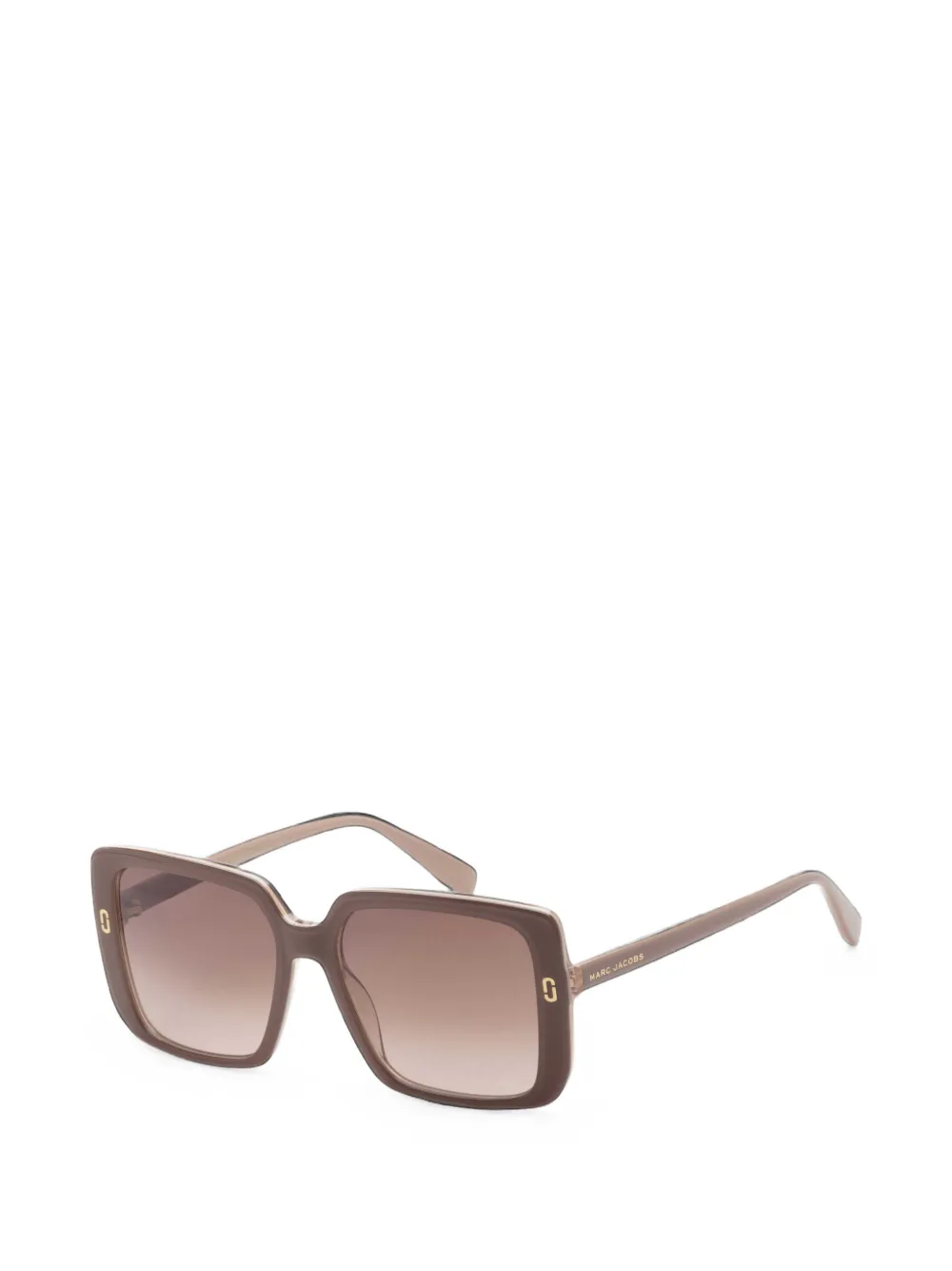 Marc Jacobs Eyewear Runway square-frame sunglasses Beige