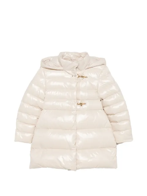 Fay Kids quilted toggle-fastening coat