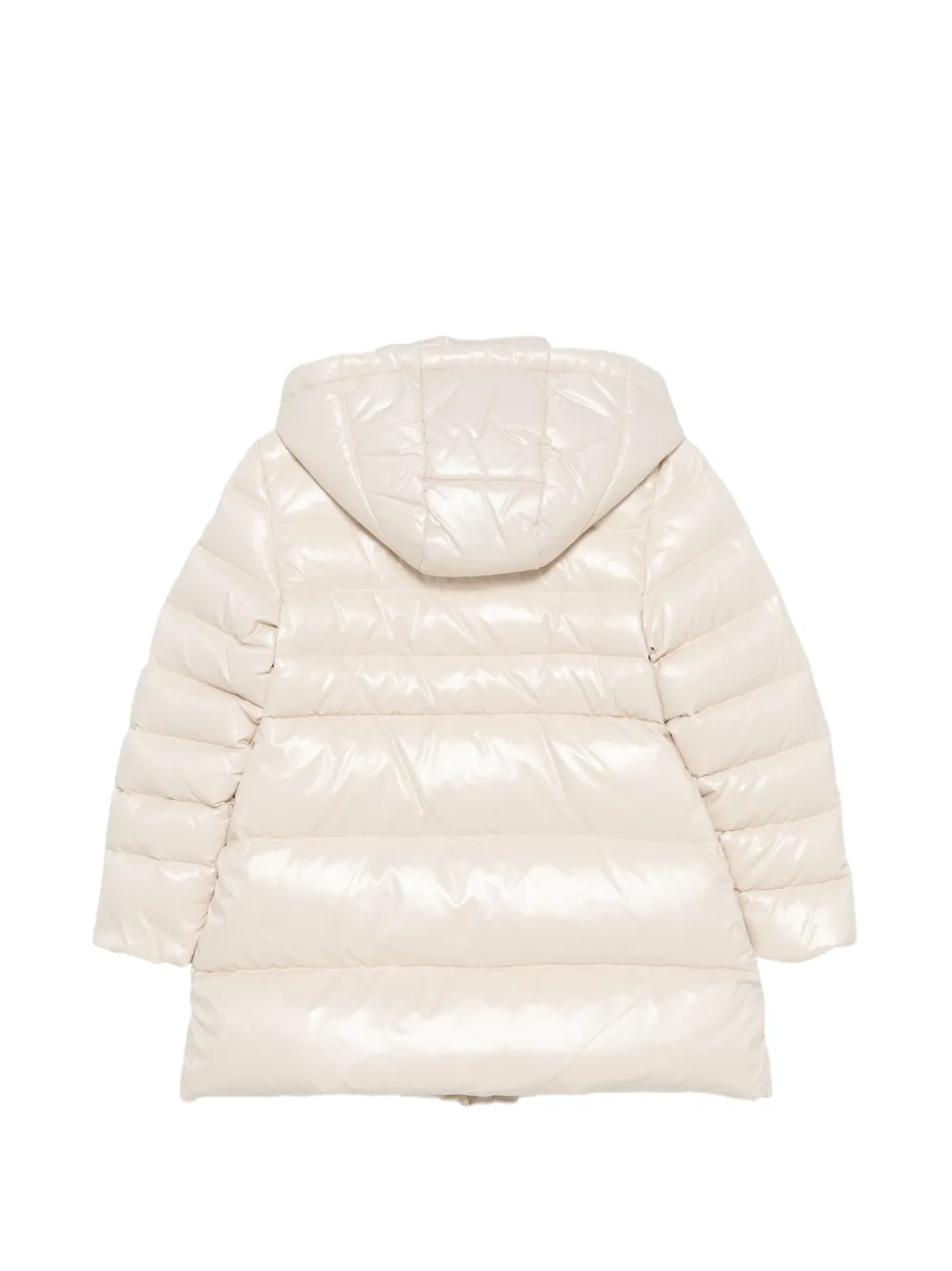 Fay Kids quilted toggle-fastening coat Beige