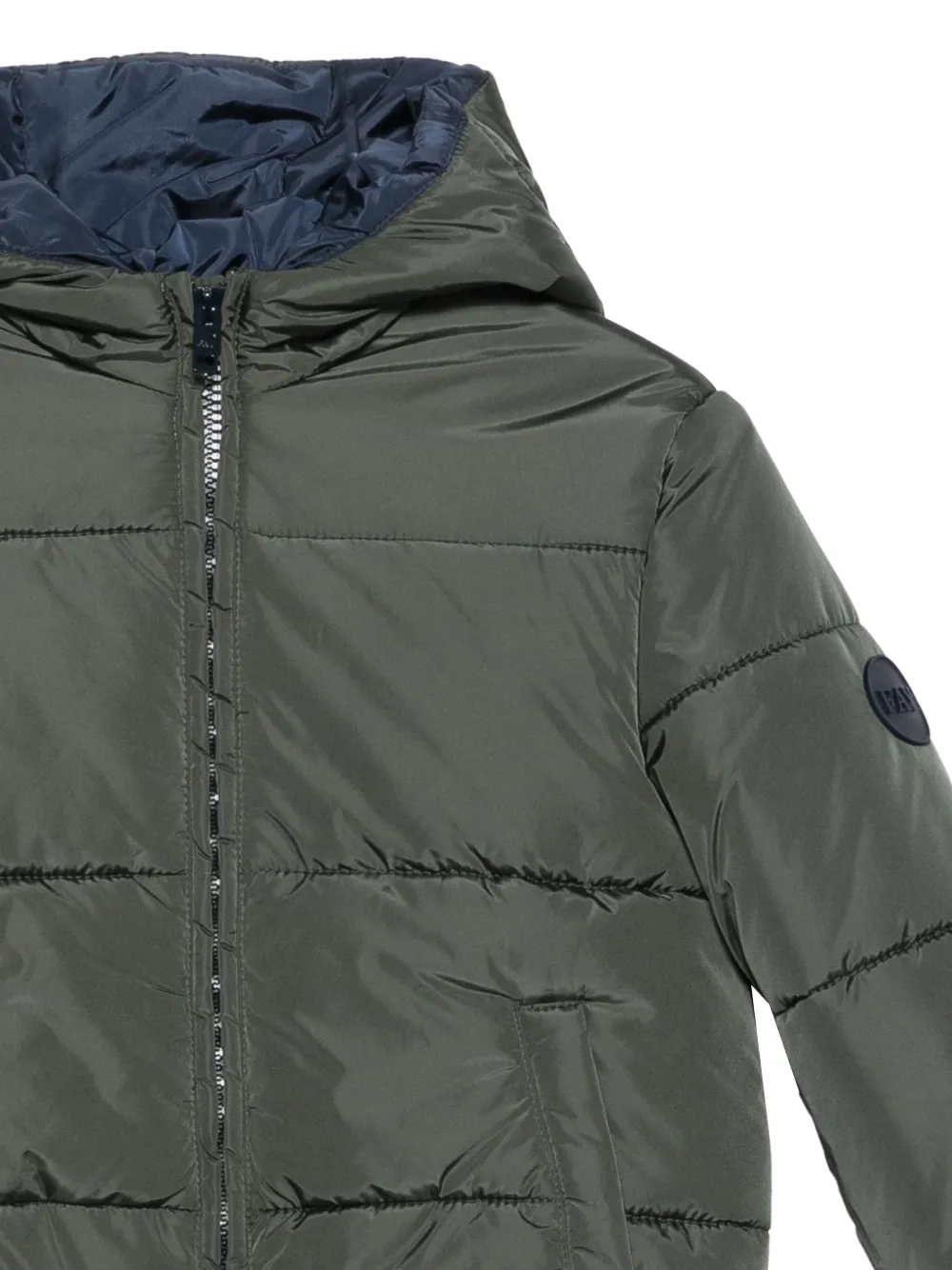 Fay Kids Jack met capuchon Groen