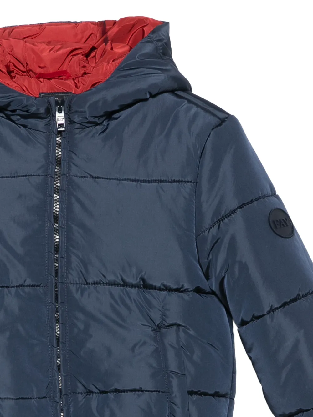 Fay Kids Gewatteerd jack Blauw