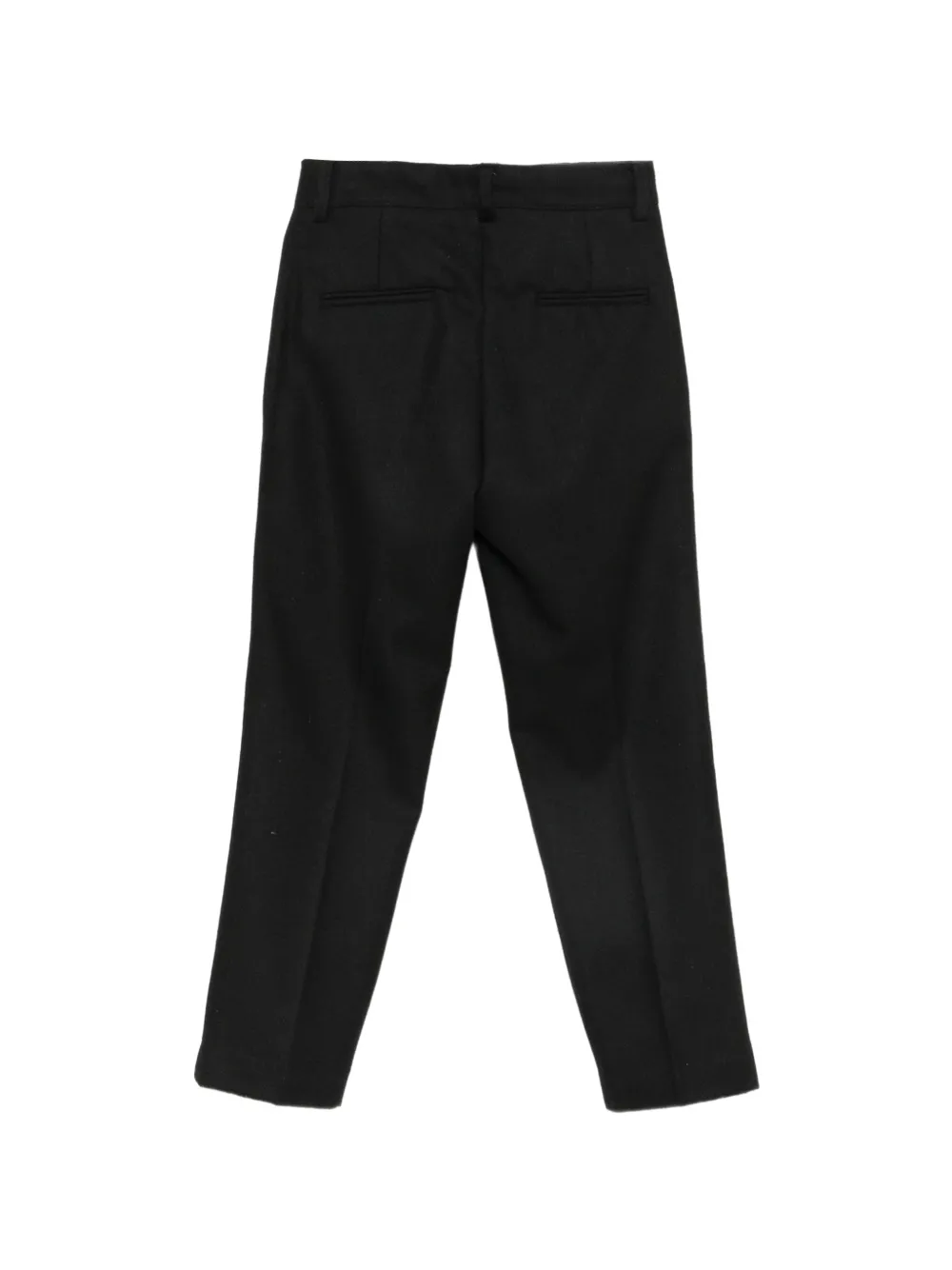 Paolo Pecora Kids Geplooide pantalon Zwart