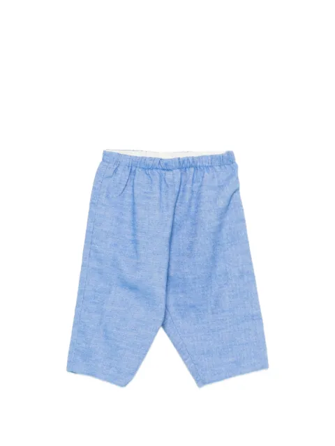 Bonpoint elasticated patch-pocket trousers