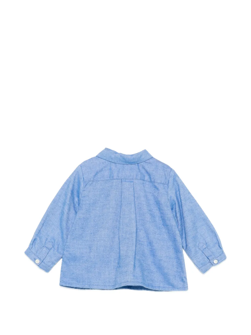 Bonpoint Shirt met geborduurd logo Blauw
