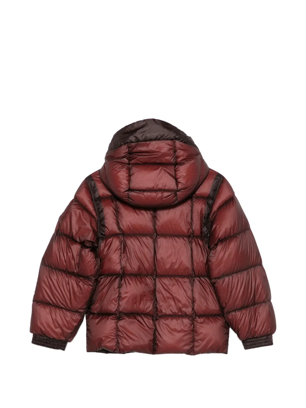 C.P. Company Kids quilted hooded jacket Rood
