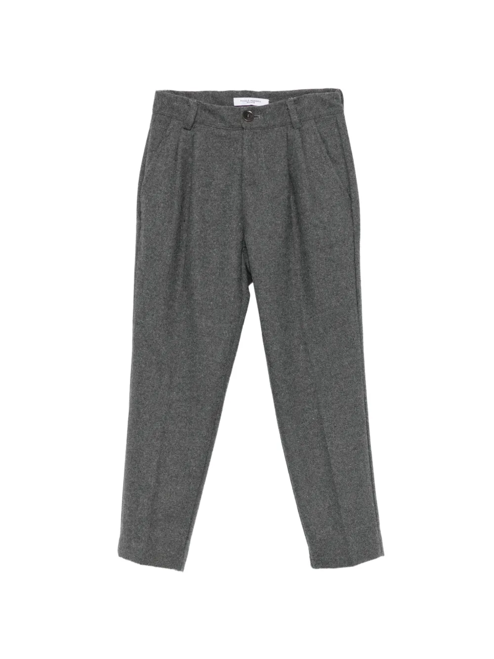 Paolo Pecora Kids pleated trousers - Grigio