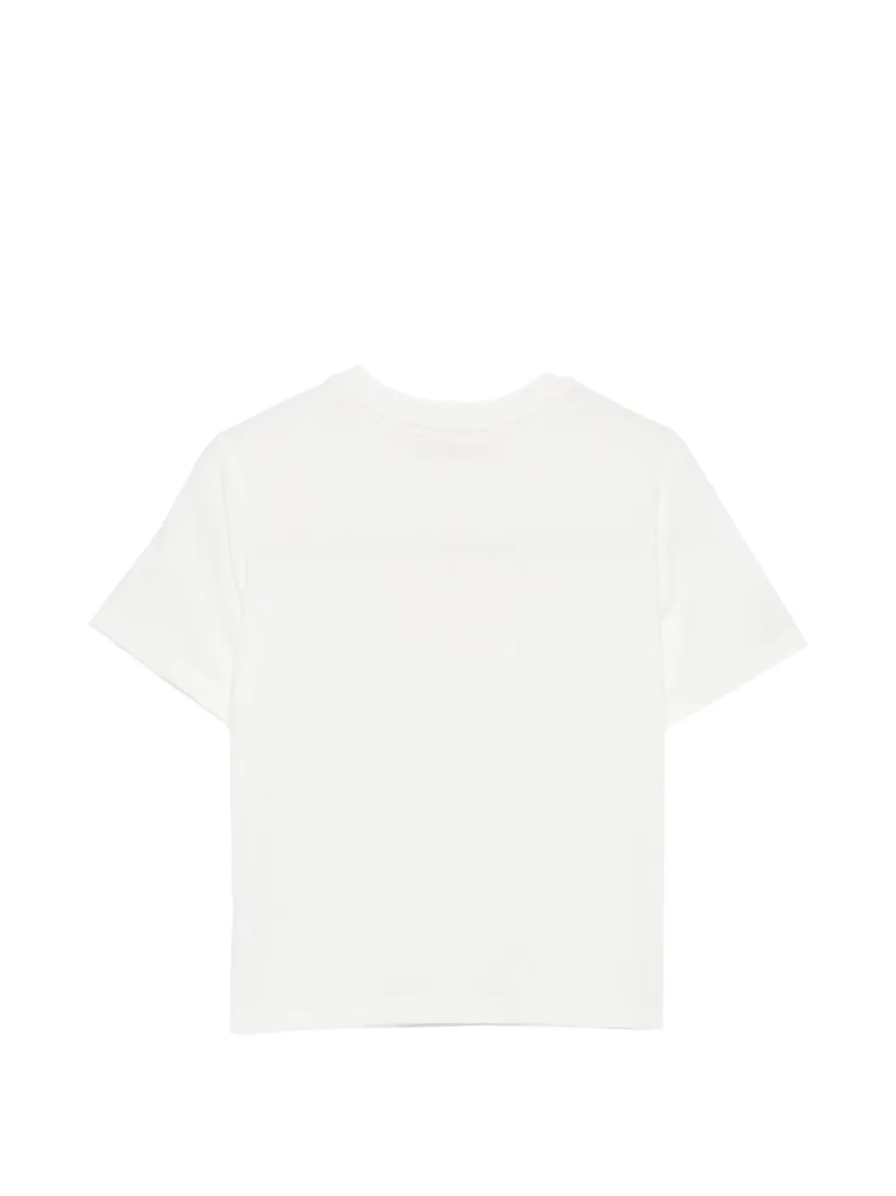 Elisabetta Franchi La Mia Bambina T-shirt met logopatch Wit