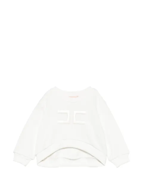Elisabetta Franchi La Mia Bambina sudadera con parche del logo