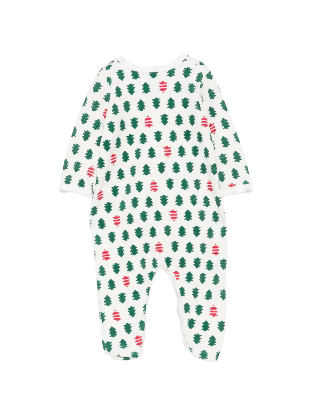 Petit Bateau Slaappak met boomprint Wit