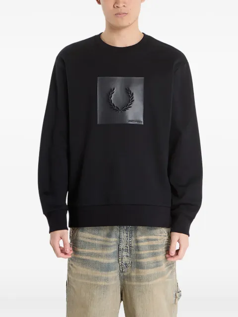 Fred Perry box-graphic sweatshirt