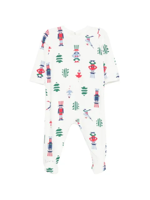 Petit Bateau graphic-print long-sleeve pajama
