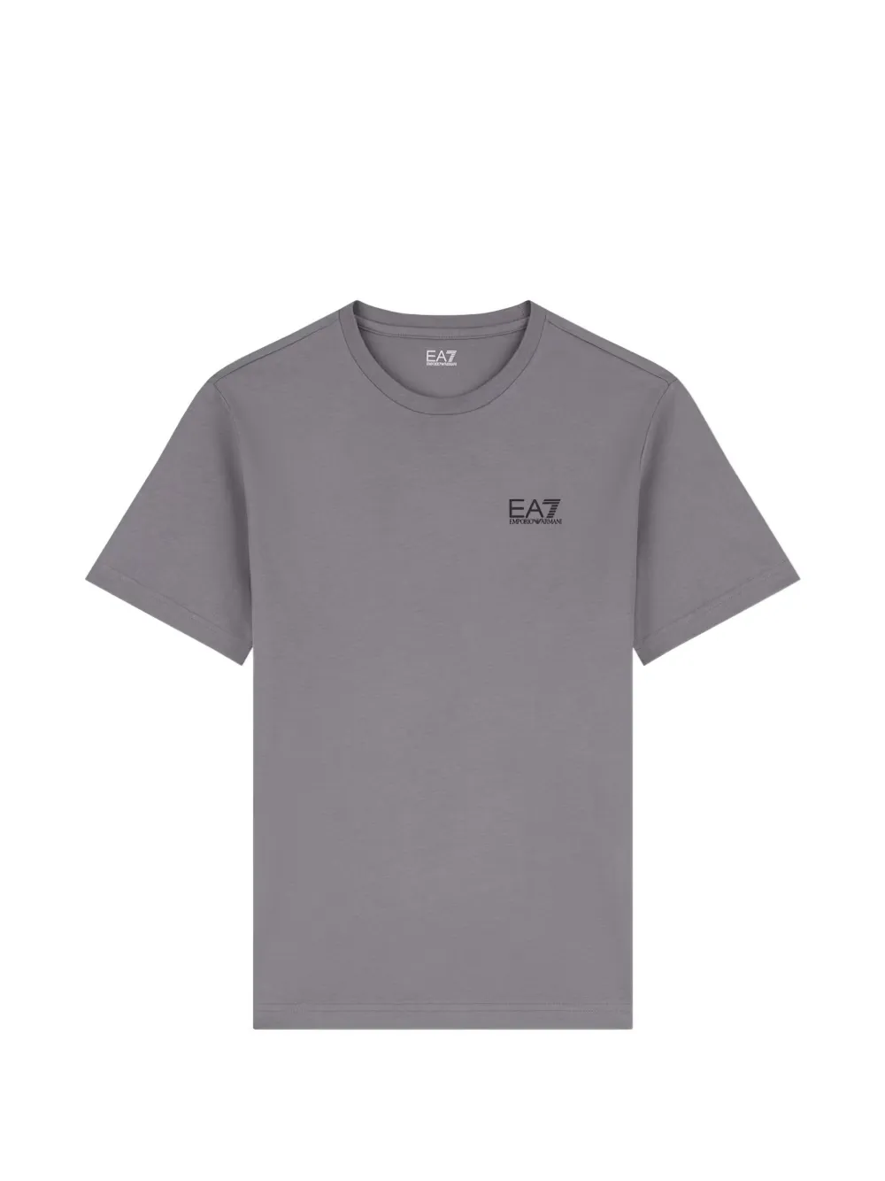 Ea7 Emporio Armani T-Shirt mit Logo-Print - Grau