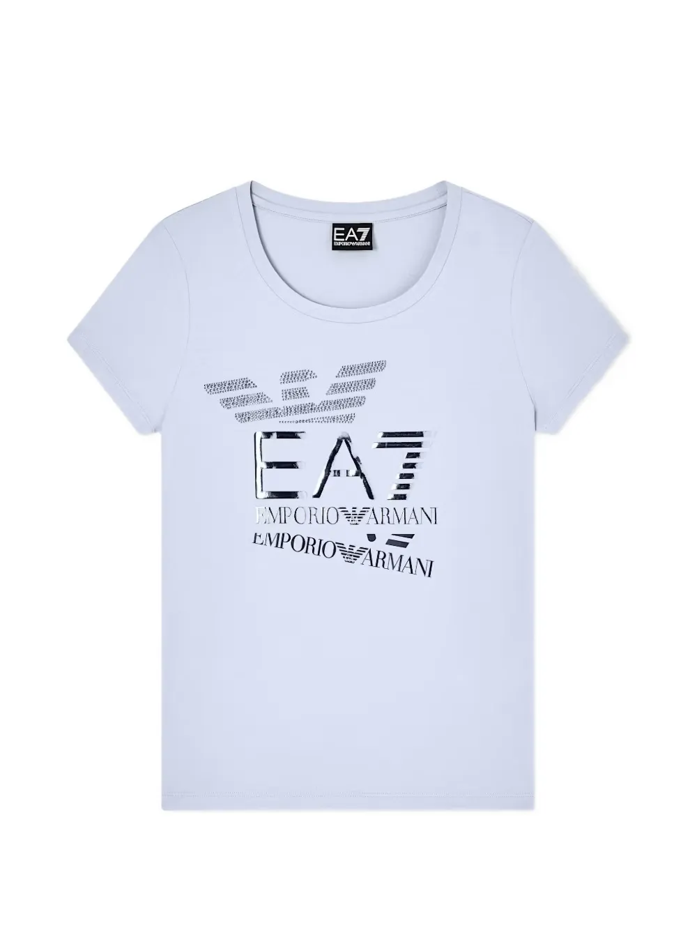 Ea7 Emporio Armani logo-print T-shirt