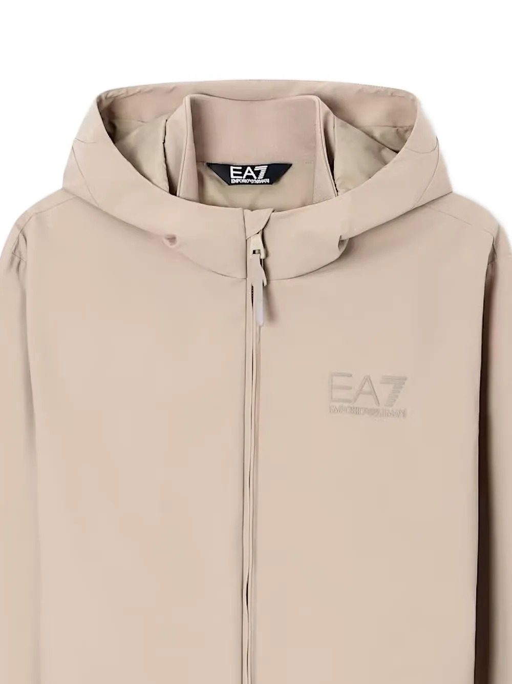 Ea7 Emporio Armani Jack met logoprint Beige