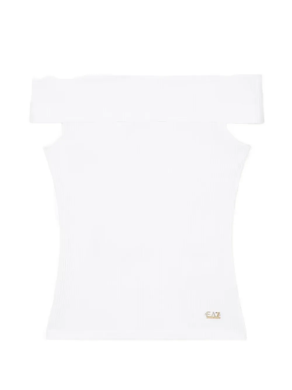Ea7 Emporio Armani Top con spalle scoperte - Bianco