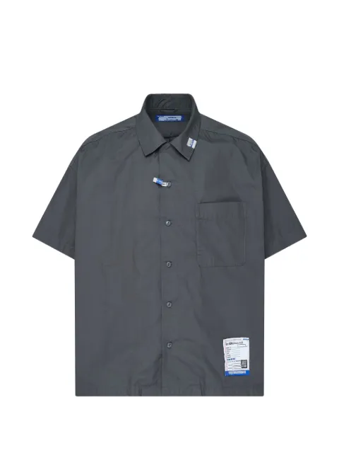 Maison MIHARA YASUHIRO logo-patch short-sleeve shirt