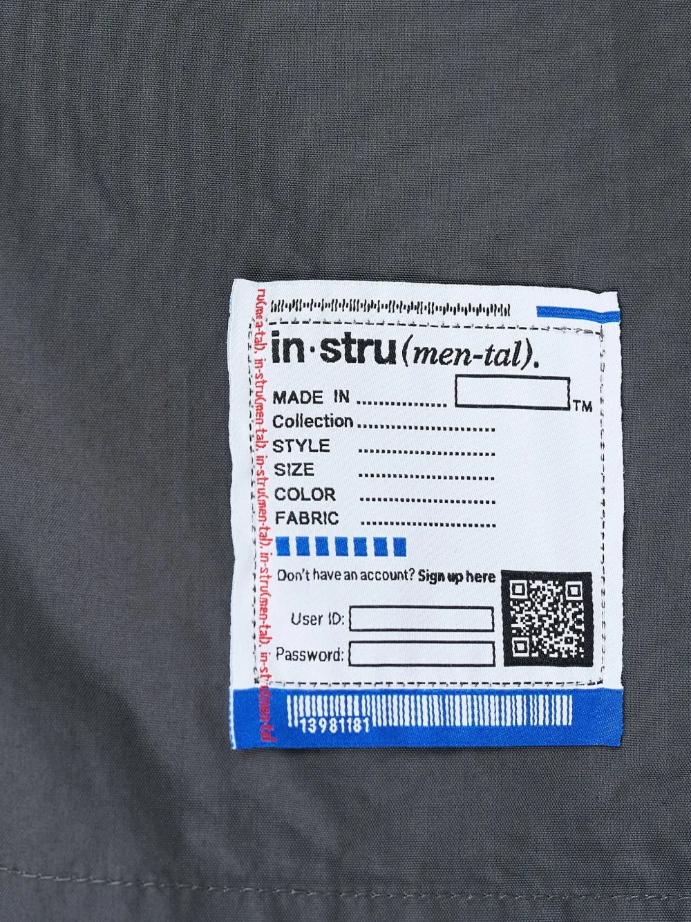 Maison MIHARA YASUHIRO logo-patch short-sleeve shirt Grijs