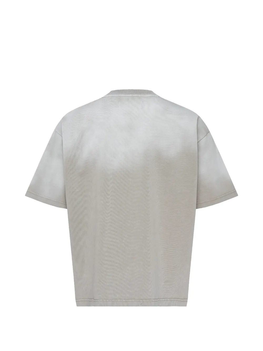 Maison MIHARA YASUHIRO Gerafeld T-shirt met vervaagd effect Beige