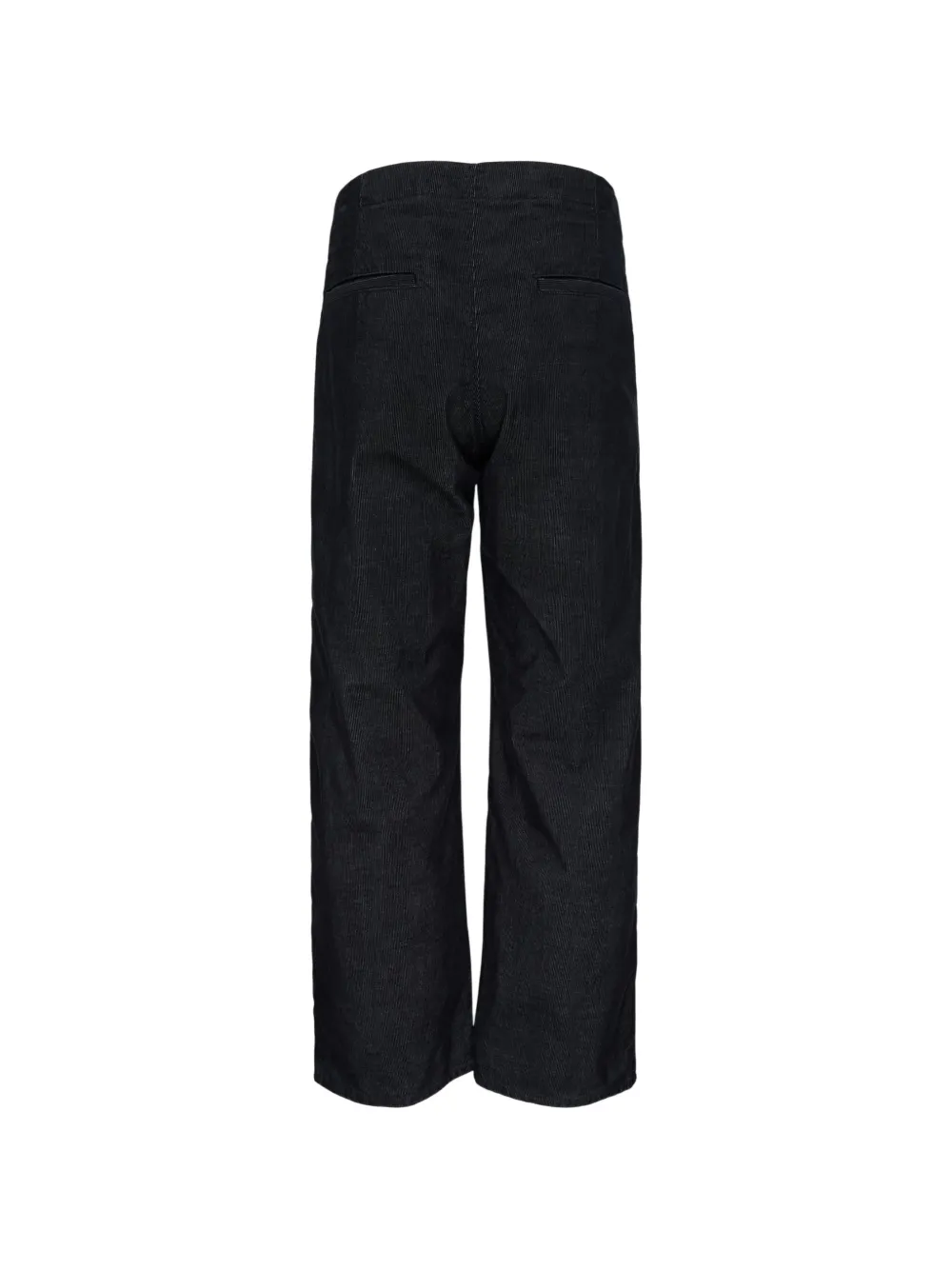 Maison MIHARA YASUHIRO In-stru(men-tal) ribfluwelen broek Blauw