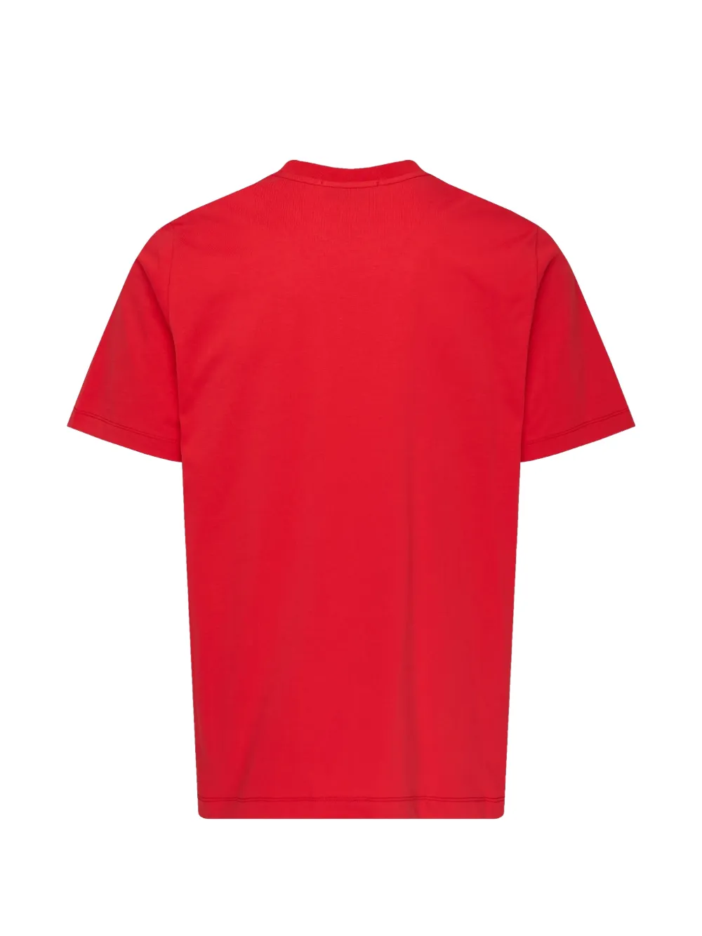 MSGM T-shirt met logo Rood