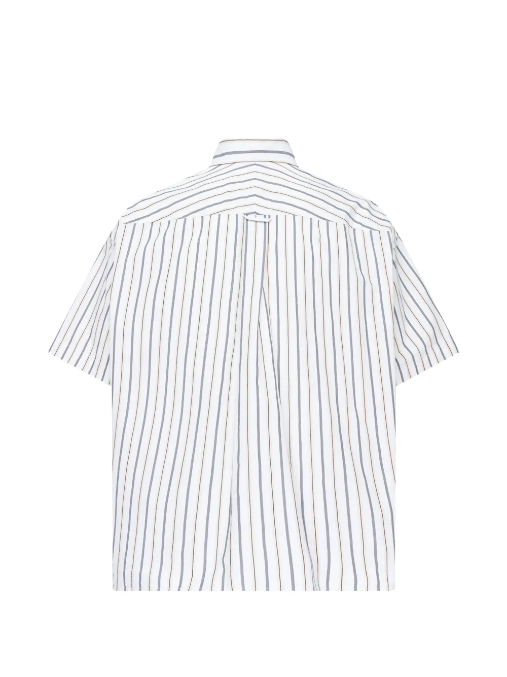 Maison MIHARA YASUHIRO Gestreept overhemd Wit